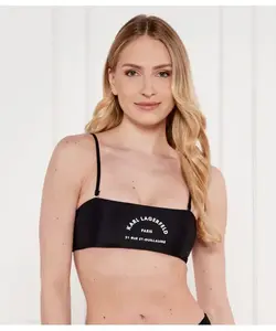 Верх бикини Karl Lagerfeld, черный