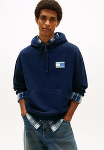Худи Tommy Jeans DNA PLAY, Dark Night Navy/Dark Blue