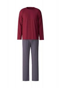 Пижама Relax Imprint, нагрудный карман, мужская CALIDA, цвет 116 Mars Red