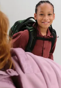 Школьный рюкзак match plus Satch, Seismic Green - Schwarz