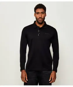 Футболка поло Regular fit Karl Lagerfeld, черный