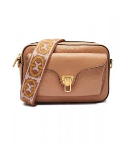 Кожаная сумка через плечо Coccinelle, желтый