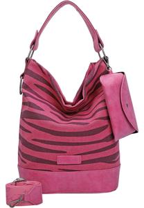 Сумка через плечо Fritzi aus Preußen Schultertasche Izzy07 Olga, цвет Zebra Pink