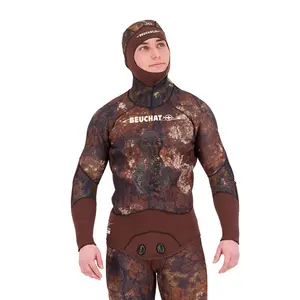 Куртка для подводной охоты Beuchat Rocksea Wide 5 mm, коричневый