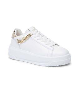 Кожаные кроссовки Love Moschino, белый