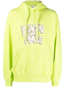 Худи с надписью Bonsai, зеленый