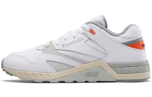 Кроссовки унисекс с низким верхом белый/оранжевый Reebok