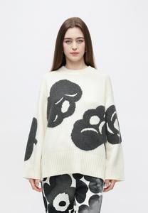 Джемпер Marimekko LUONTO TUMMA, Off White/Grey/Off-White