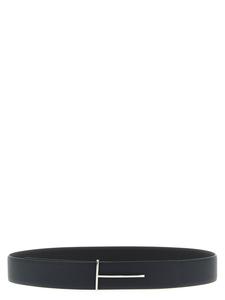 Двусторонний ремень 'Slim T' TOM FORD, мультиколор