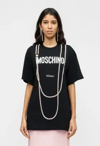 Футболка с принтом Moschino, Nero