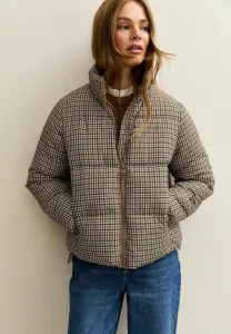 Зимняя пуховая куртка New Look, Brown Pattern