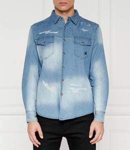 Джинсовая рубашка Richmond X NIKIA Regular Fit, синий