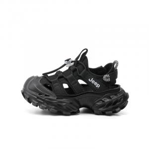 Низкие детские сандалии Kids' Jeep, темно-Shadow черный