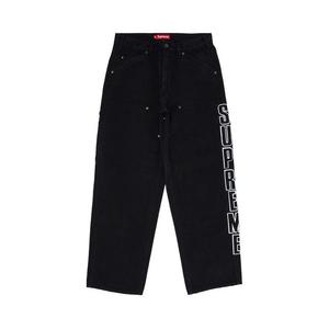 Брюки Supreme Reflective Double Knee Pant, Black