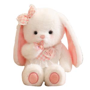 Плюшевая игрушка Collection Bear милый кролик для девочек детский спутник для сна кукла плюш высота 45см Julebaby