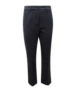 Шерстяные брюки выходного дня в стиле «Эстаси» Max Mara, синий