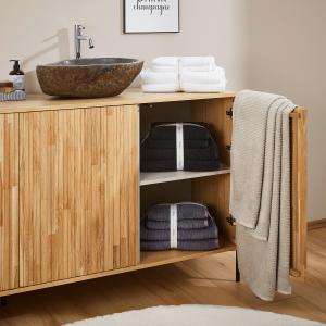 Терри набор завтра комплект 4 шт Vossen, темно-серый