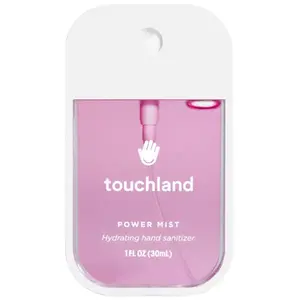 Увлажняющий дезинфицирующий гель для рук Power Mist Touchland, цвет berry bliss