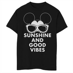 Футболка Mickey & Friends для мальчиков 8-20 Mickey Sunshine & Good Feelings Husky Disney