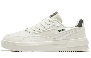 Потрясающие противоскользящие износостойкие низкие скейтерские кроссовки мужские микрокристаллические бело-серый камень зеленый Erke