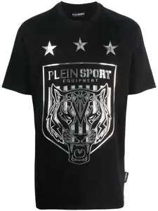 Футболка Tiger Crest Edition Plein Sport, черный