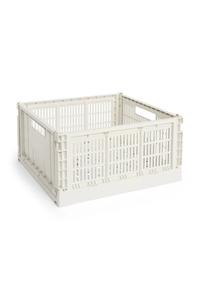 Ящик для хранения Colour Crate Д/18,5 x 34,5 x 53 см Hay, белый