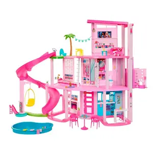 Детская кукла Barbie Dreamhouse 2023 doll, прозрачный