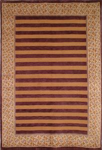 Ковер SAFAVIEH, 153 x 244 см, Tibetan Collection, ассорти, ручная вязка, современная шерсть, идеально для помещений с высокой проходимостью в гостиной, спальне (TB134B)