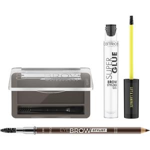 Карандаш для бровей Catrice The Essential Brow Set Medium, Eyebrow Pencil 030 Brow-N-Eyed Peas Waterproof 1.4 g + Eyebrow Powder Set Waterproof 020 Ash Brown 4 g + Catrice eyebrow gel Super Glue 010 Ultra Hold 4 ml / 1 Stk.