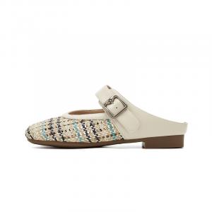 Тихие женские сандалии с закрытым носком DAPHNE, Brown