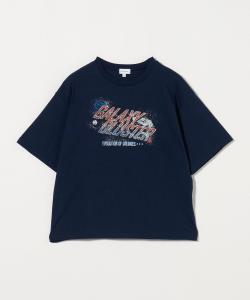 Рок-футболка/Детская 140-160 см United Arrows Green Relaxing Label, цвет Navy
