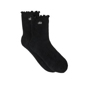 Носки женские Lettuce Edge Sock Crew Alo Yoga, черный