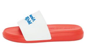 Шлепанцы Alexander Mcqueen, красный / белый