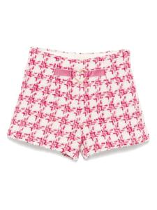 Шорты из ткани букле Abel & Lula, розовый