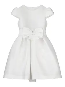 Платье с открытыми плечами Mimilù, белый