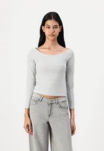 Футболка с длинными рукавами onllivelove life Only, Light Grey Melange