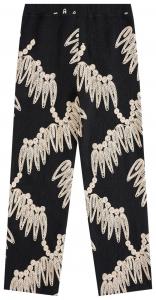 Брюки KROST Palmetto с вышивкой, черный