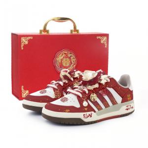 Adidas Neo Кроссовки для скейтбординга Entrap устойчивые к истиранию низкие унисекс белые красные