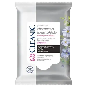 Профессиональные салфетки для снятия макияжа, 10 шт./1 упаковка. Cleanic