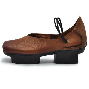 ARTMU Женские туфли Мэри Джейн на массивном каблуке - коричневые 125CL-3, цвет Brown 125CL-3