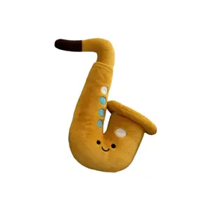 Плюшевая кукла Fun Erhus Guzhengs Saxophone, высота 20см/50см PUDOWRABBIT
