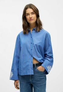 Блуза Object GESTREIFTES, Amparo Blue/Dark Blue