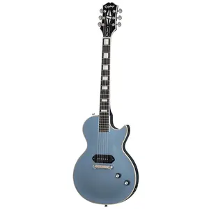 Гитара Epiphone Jared James Nichols "Blues Power" Les Paul Custom, гриф из черного дерева, состаренный цвет Pelham Blue