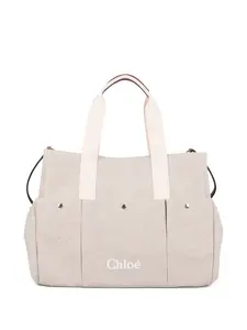 Пеленальная сумка с логотипом Chloe Kids, бежевый
