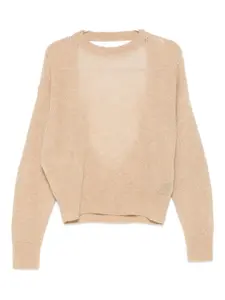 Свитер с открытой спиной Haikure, нейтральный