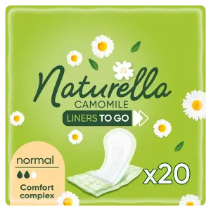 Ароматизированные гигиенические прокладки, 20 шт./1 упаковка. Naturella Camomile to go normal