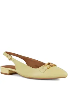 Туфли-лодочки Charyssa с открытой пяткой Geox, желтый
