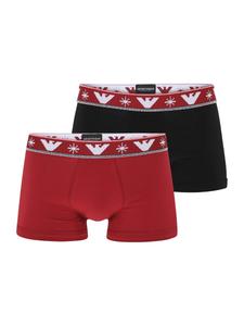 Боксеры Emporio Armani, Cranberry/Black