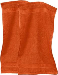 Гостевое полотенце Erwin Müller 2er-Pack 1166, 30x1x50 см, оранжевый