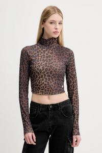 Лонгслив Long Sleeve Tee Adidas Originals, коричневый